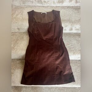 NEW Abercrombie & Fitch corduroy Mini Dress size small